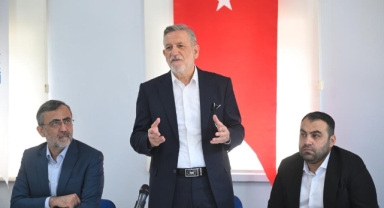 Başkan Burkay’dan terminalde önemli buluşma 