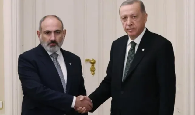 Cumhurbaşkanı Erdoğan Ermenistan Başbakanı Paşinyan ile görüştü 