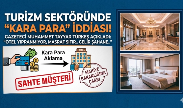 Gazeteci Muhammet Tayyar Türkeş'ten Turizm Sektöründe