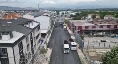 İnegöl'ün üstyapısı yenileniyor