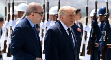ABD Başkanı Trump Ankara'da: Cumhurbaşkanı Erdoğan karşıladı