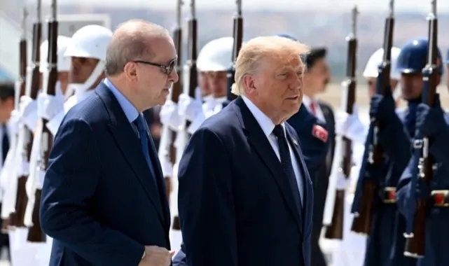 ABD Başkanı Trump Ankara'da: Cumhurbaşkanı Erdoğan karşıladı
