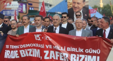 Bursa 15 Temmuz'un 10. yılında tek yürek 