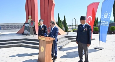 Kıbrıs harekatının yıldönümünde Bursa'da şehitler ve gaziler anıldı