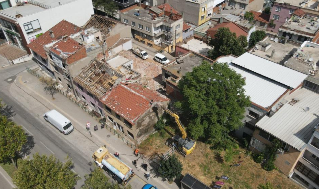 Sinandede'de dönüşümde ilk kepçe vuruldu