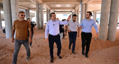 Yavuzselim pazaryeri’nde çalışmalar devam ediyor