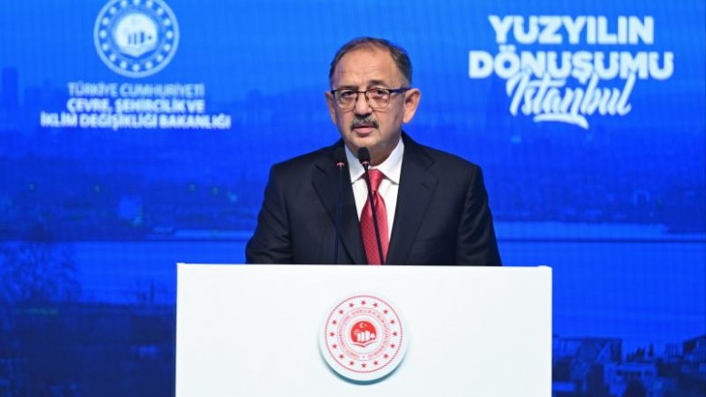 Bakan Özhaseki: Şimdi ‘Yeniden İstanbul Zamanı’ olduğunu belirtti