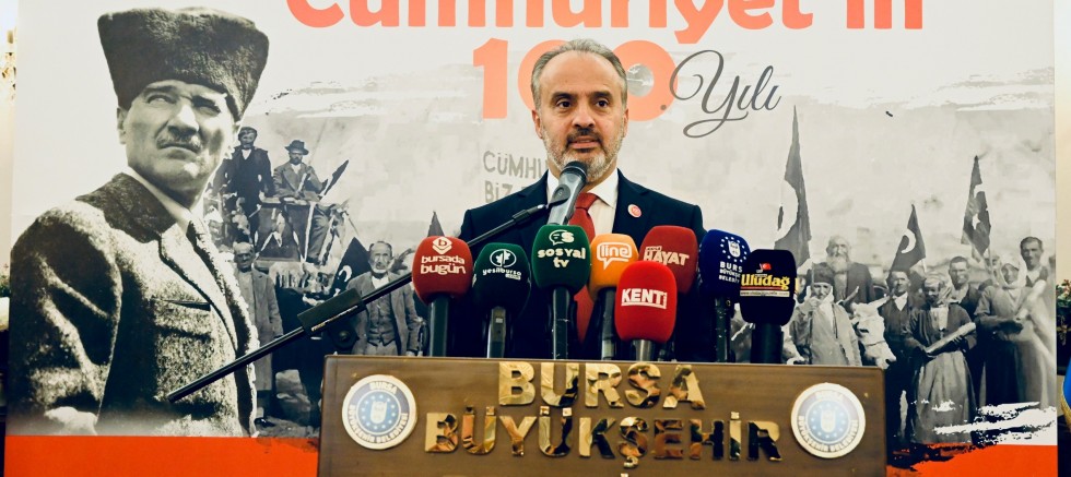 Bursa’da Cumhuriyet 100 yıllık coşkuyla kutlanacak