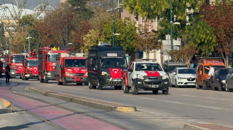 Bursa'da İtfaiye teşkilatının 101. yılı kutlandı