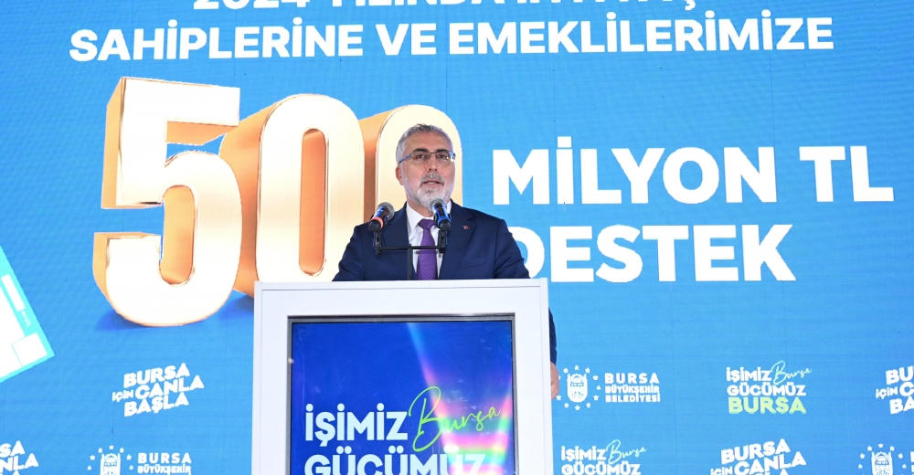 Büyükşehir’den 500 Milyon TL’lik can suyu