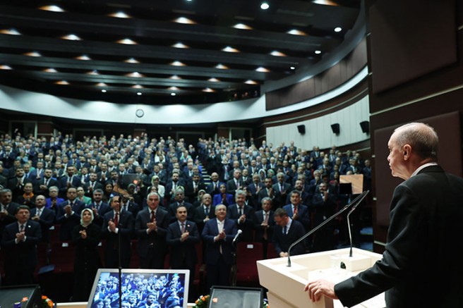 Cumhurbaşkanı Erdoğan: Gayemiz hizmetsizlik girdabında boğulan şehirlerimizi gerçek belediyecilikle tekrar buluşturmak
