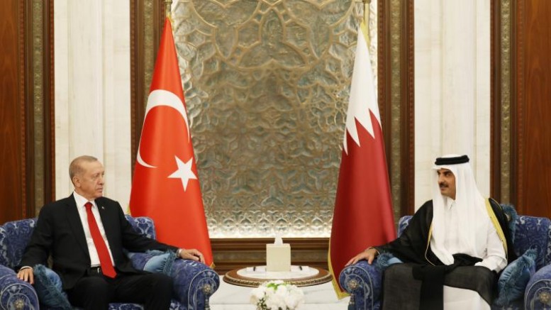 Erdoğan, Al Sani ile görüştü