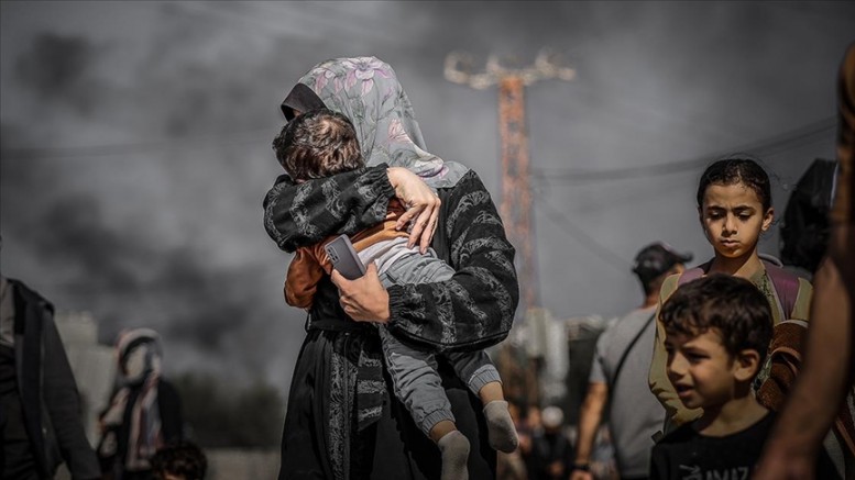 Gazze'nin güneyi Filistinliler için İsrail'in saldırılarından