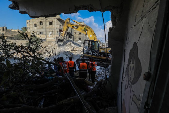 İsrail'in Gazze'ye yönelik saldırılarında ölen Filistinlilerin sayısı 2 bin 750'ye yükseldi