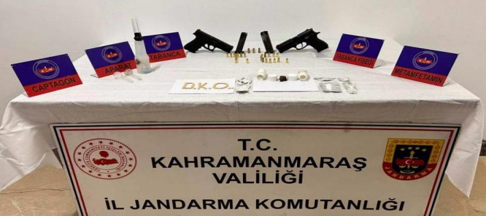 Kahramanmaraş'ta uyuşturucu operasyonu
