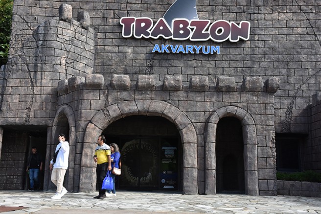 Trabzon'daki Tünel Akvaryum 16 ayda 446 bini aşkın ziyaretçiyi ağırladı